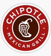Pegatina Logotipo de Chipotle