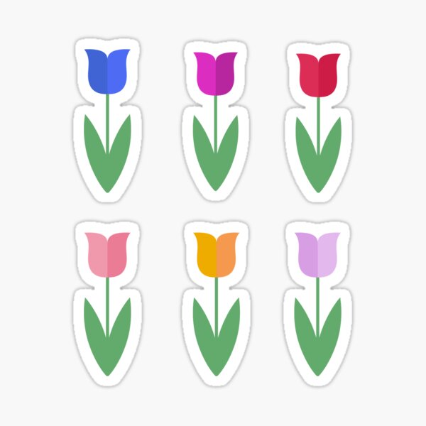 Tulips Sticker