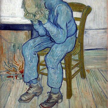 Artwork thumbnail, 'At Eternity's Gate' by Vincent Van Gogh (Reproduction) by Classic Visions Gallery
