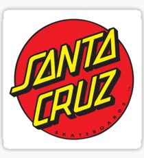 Santa cruz logo sticker case shirt Sticker