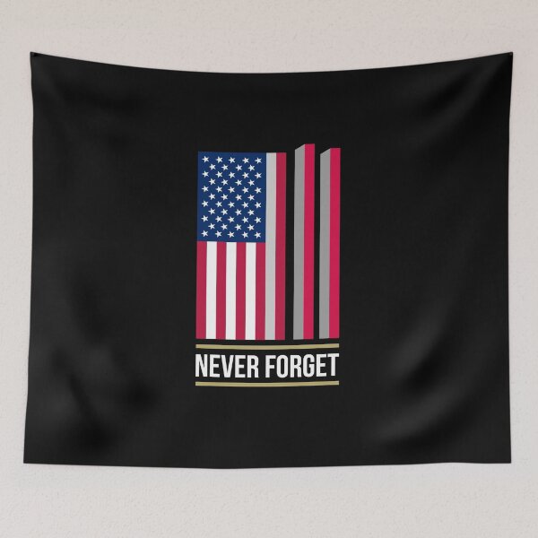 Item preview, Proud to be American! 9-11-2001 We Will Never Forget - Patriot Day designed and sold by portokalis.