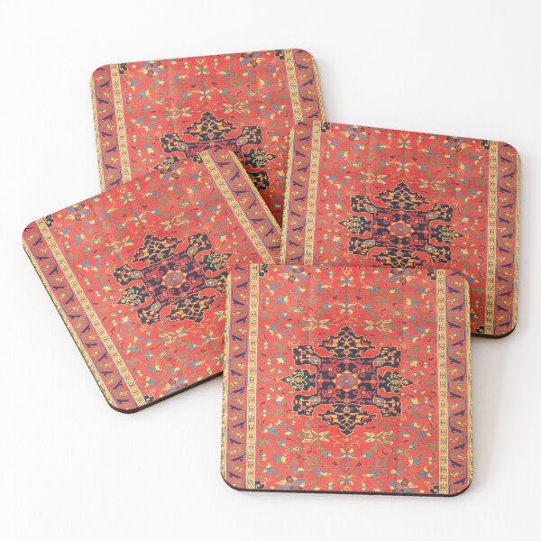Item preview, Star Ushak Antique Turkish Rug Print designed and sold by Vicky Brago-Mitchell®.