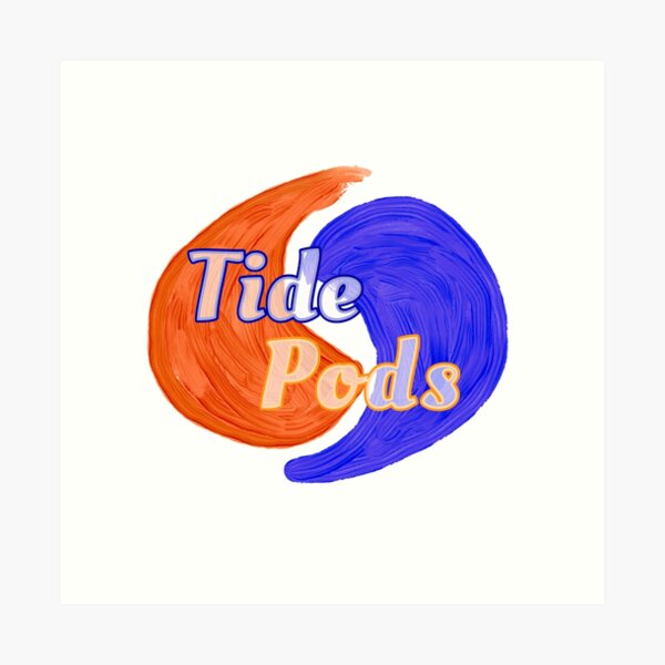 tide pods  Art Print