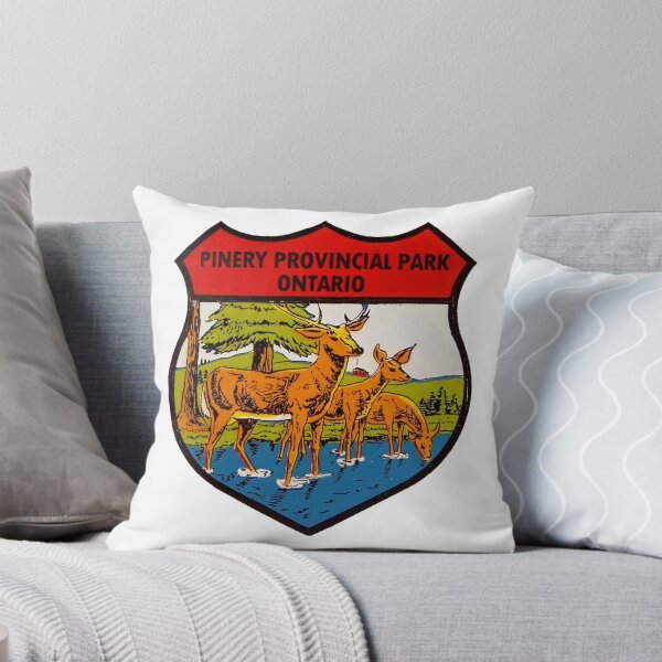 Item preview, Pinery Provincial Park Ontario Vintage Travel Decal designed and sold by hilda74.