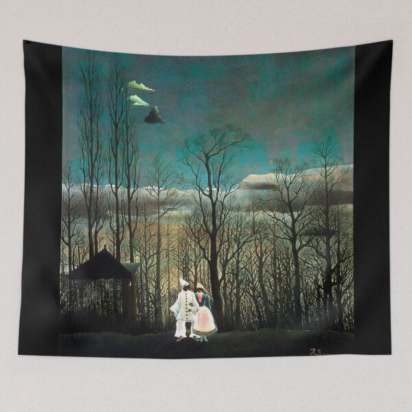 Item preview, Carnival Evening - Henri Rousseau  designed and sold by forgottenbeauty.