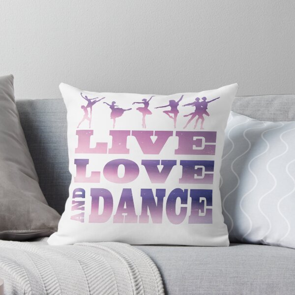 Item preview, Ballet Dancer Live Love Dance Shirts and Gifts for Women Dancers designed and sold by angy2017.
