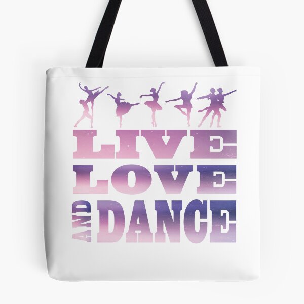 Item preview, Ballet Dancer Live Love Dance Shirts and Gifts for Women Dancers designed and sold by angy2017.