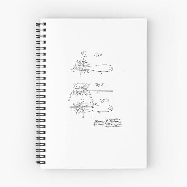 Item preview, Can-opener Vintage Patent Drawing designed and sold by TheYoungDesigns.