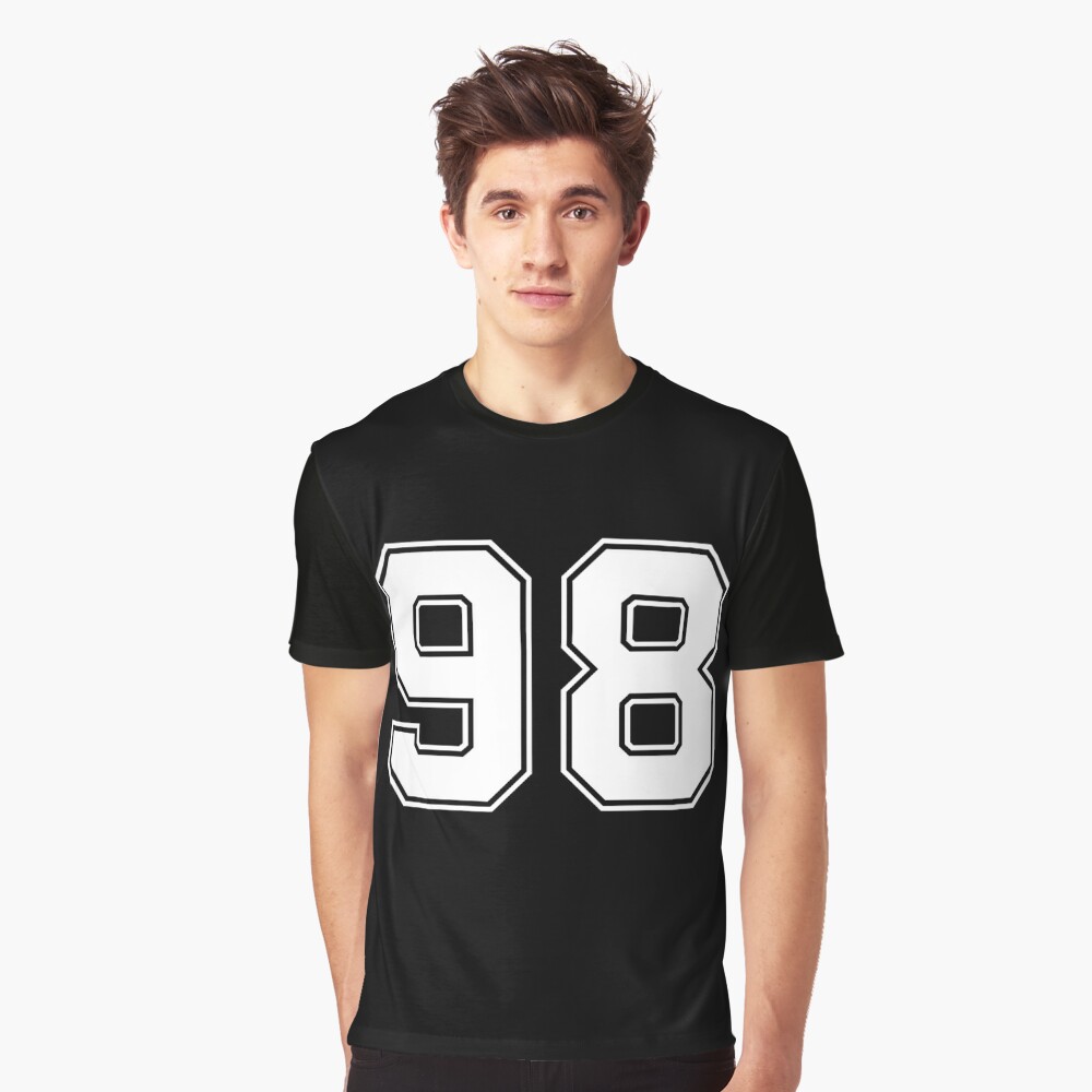 98 Shirt Numbers, Shirt Number, Jersey Number - american football