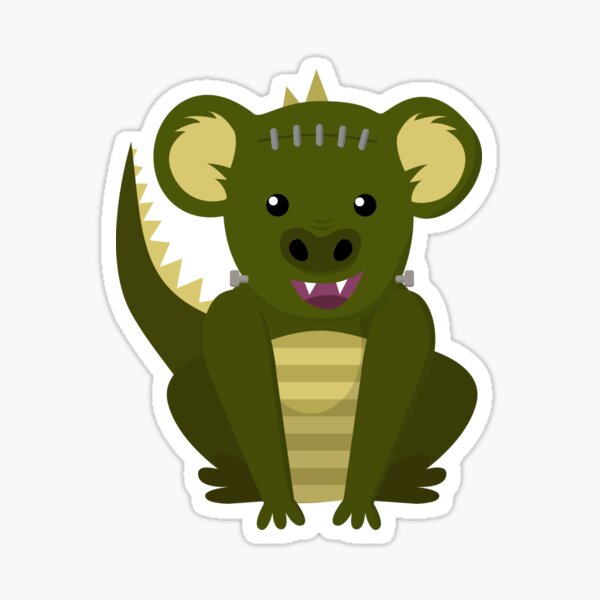Halloween by Monstapals Sticker