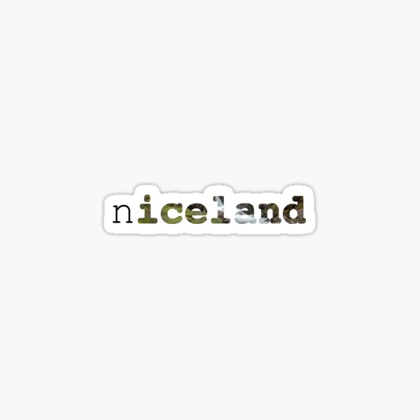 n(iceland) Sticker
