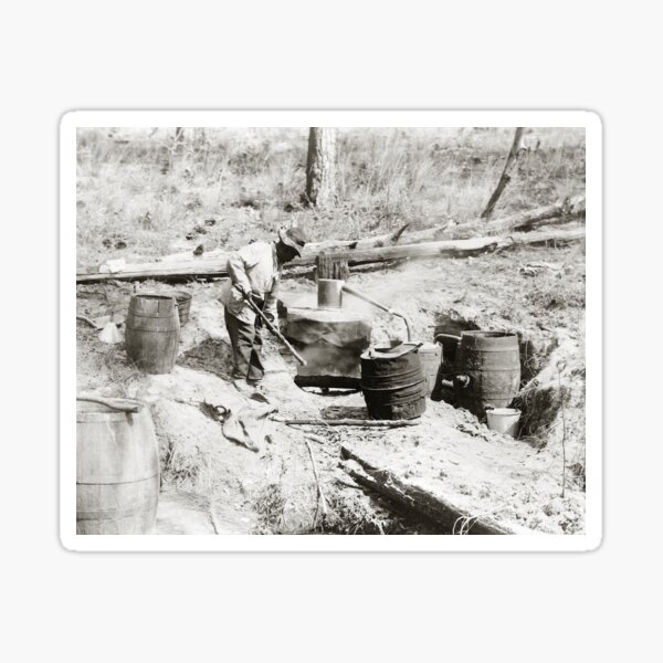 Item preview, Moonshine Still, 1923. Vintage Photo designed and sold by historyphoto.