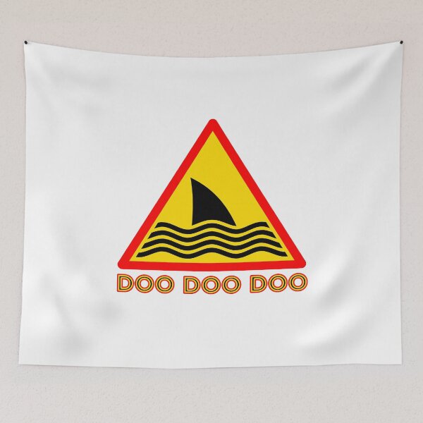 Item preview, DOO DOO DOO SHARK WARNING SIGN MOMMY DADDY UNCLE SHARK  designed and sold by ExplosiveA.
