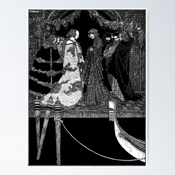 Item preview, The Assignation: Harry Clarke: Edgar Allan Poe designed and sold by Grandma's Graphics.