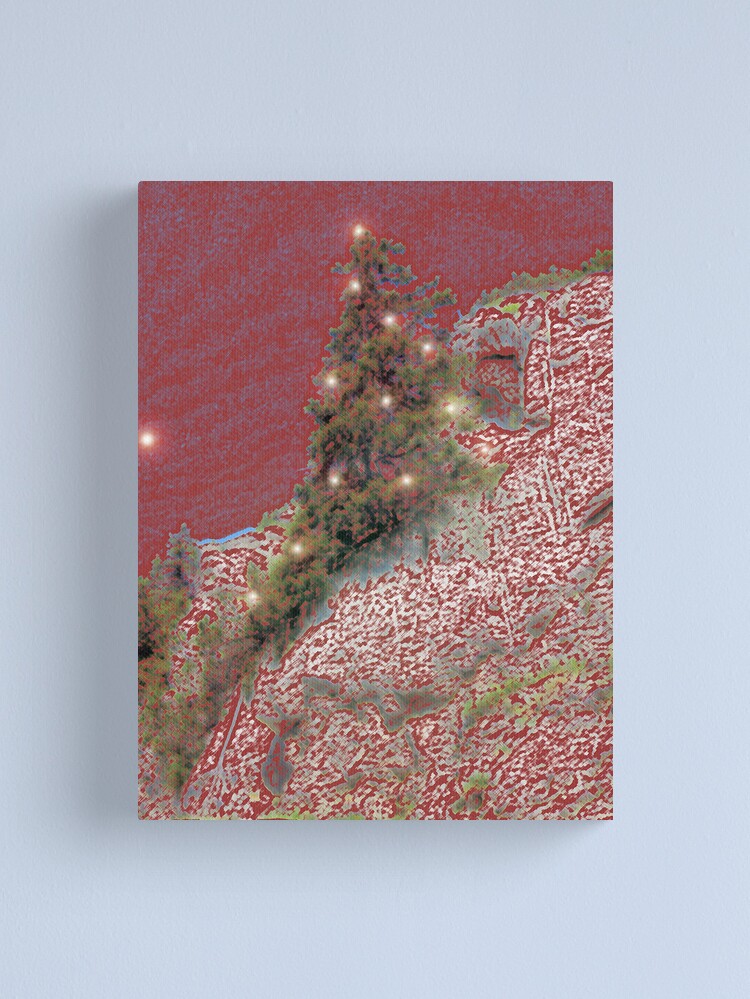 Thumbnail 1 of 3, Canvas Print, RED CHRISTMASS designed and sold by TatianaMichaela.