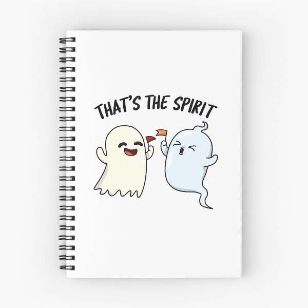 Item preview, That's The Spirit Funny Halloween Ghost Puns  designed and sold by punnybone.