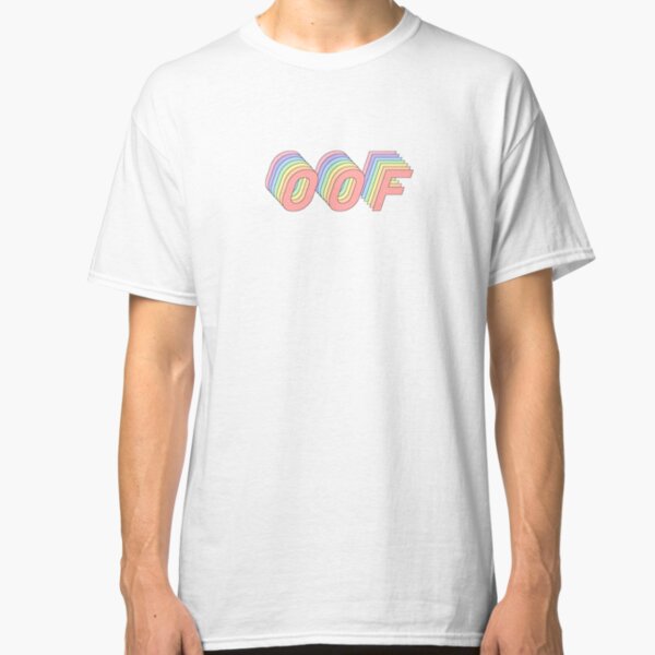 Oof T Shirts Redbubble - oof roblox death sound meme t shirt by cooki e redbubble