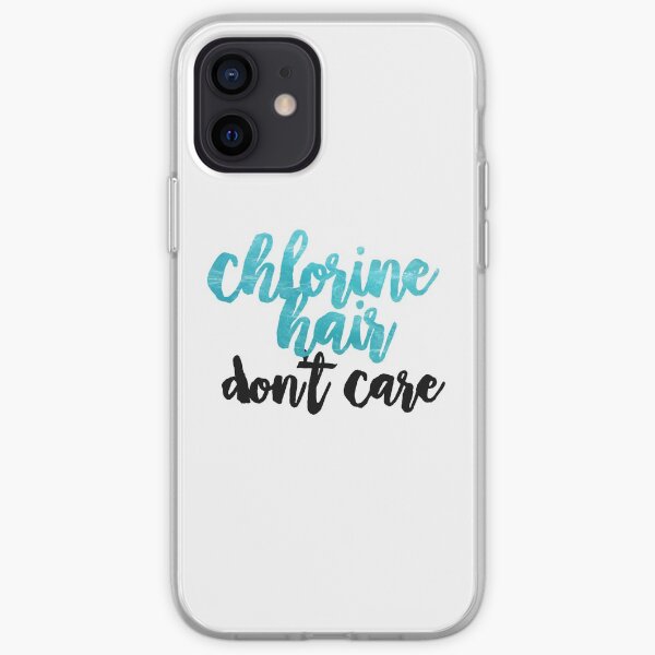 chlorine hair iPhone Soft Case