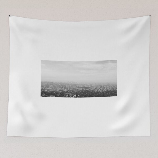 Item preview, Los Angeles (Black and White) designed and sold by n00nzyism.