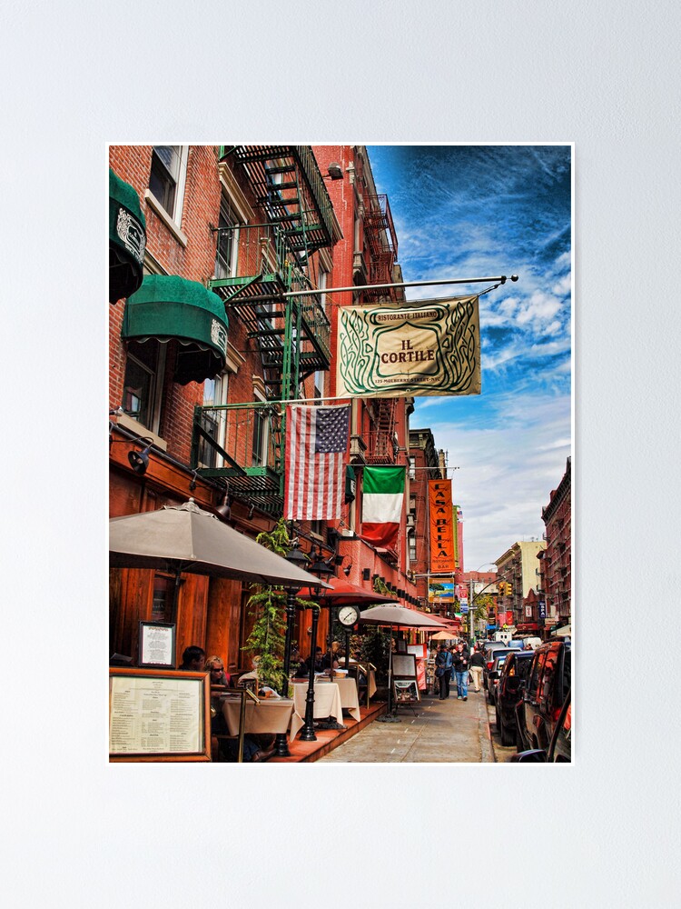 Alternate view of Little Italy, New York Poster