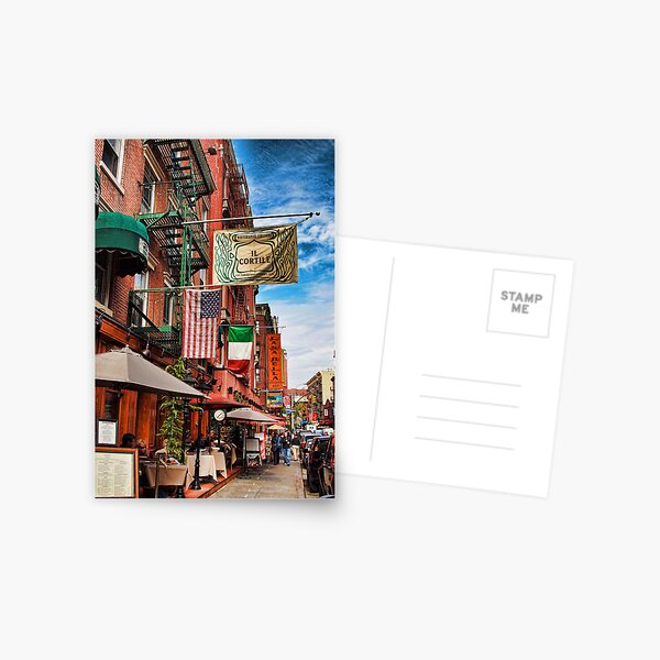 Little Italy, New York Postcard