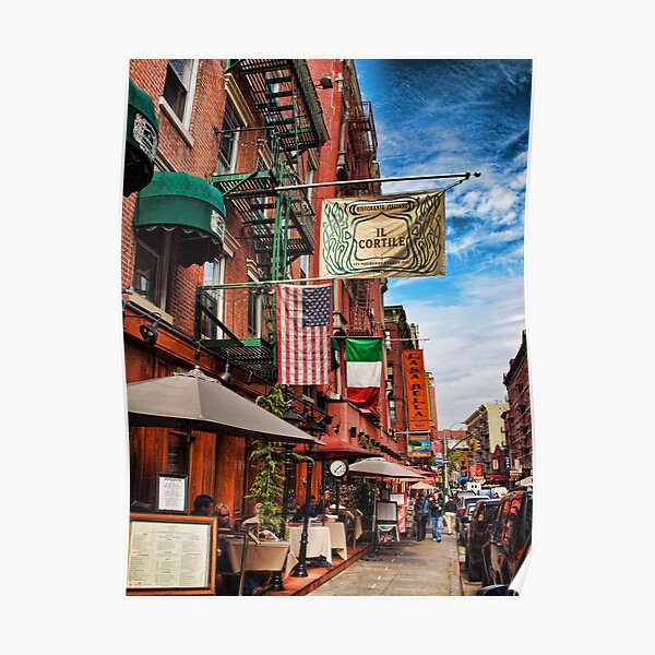 Little Italy, New York Poster