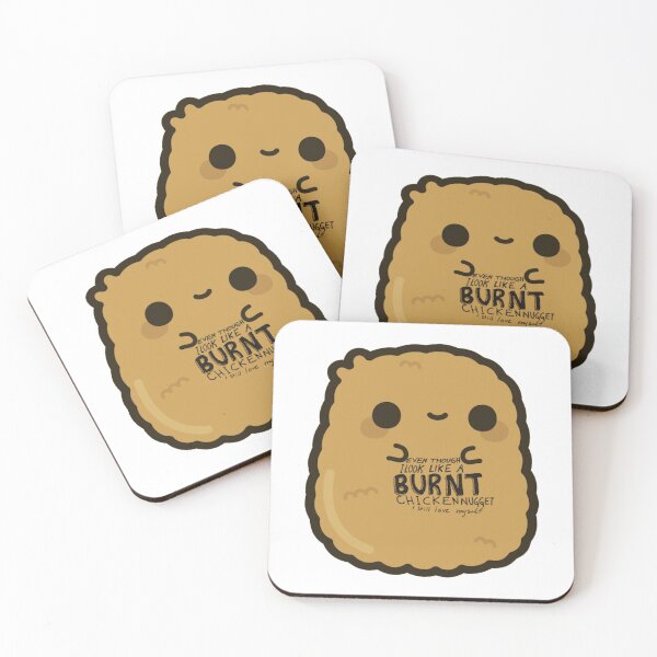 Item preview, burnt chicken nugget designed and sold by cinnamonknot.