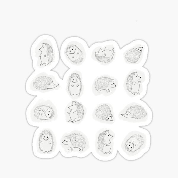 Hedgehog Sticker