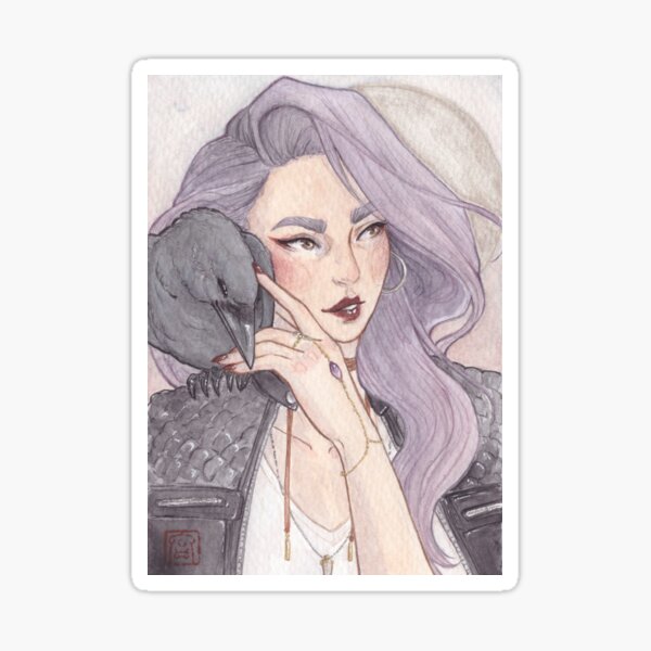 Item preview, Nara and Russell designed and sold by A Miyako M Illustrations.