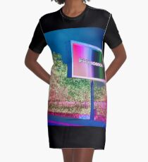 Brockhampton Iridescence Sign Graphic T-Shirt Dress