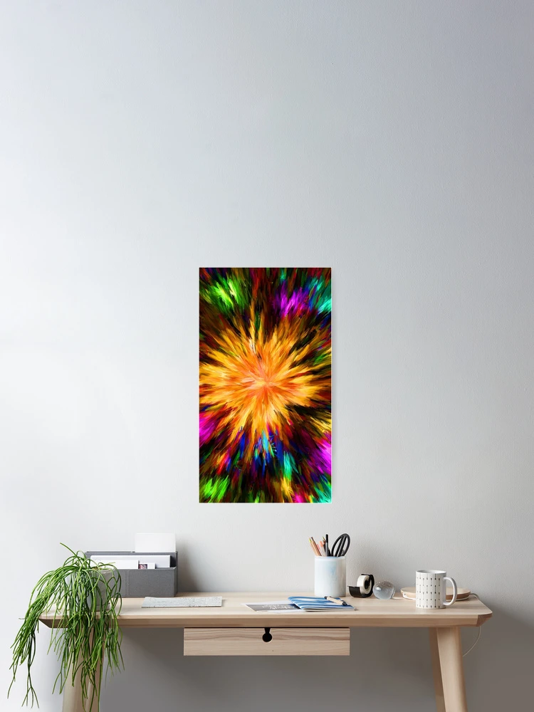 Thumbnail 2 of 3, Poster, Colorful Design designed and sold by ExplosiveA.