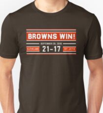 Browns Win! Unisex T-Shirt