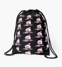 King Boo Goes Nyoom! Drawstring Bag