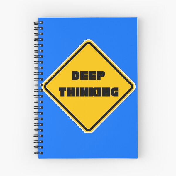 Item preview, Deep Thinking designed and sold by PromoteProgress.