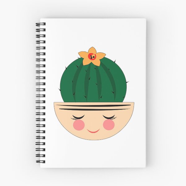 Item preview, Cactus In Cute Pot  designed and sold by Oirabot.