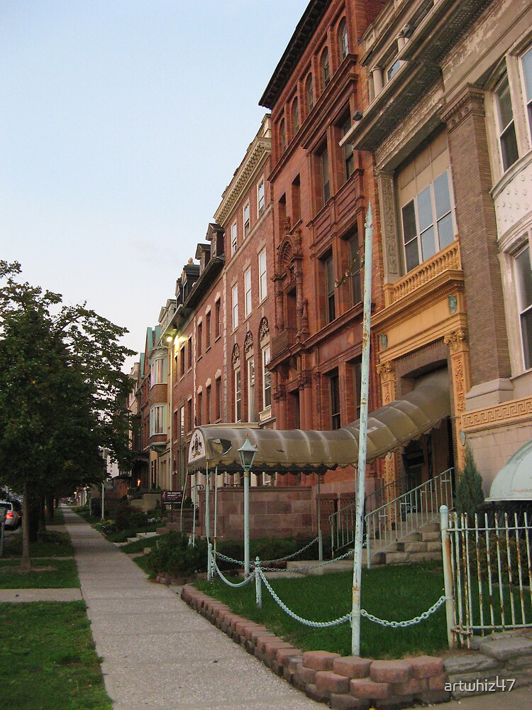 "Delaware Avenue, Buffalo, NY" by artwhiz47 Redbubble