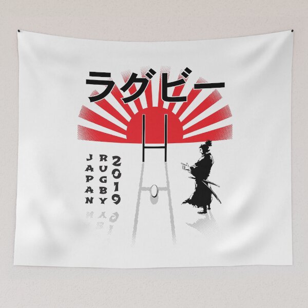 Item preview, Rugby Japan Samurai designed and sold by oberdoofus.