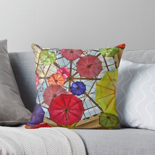 Item preview, Colorful awesome umbrellas in the sky designed and sold by Giovanna Tucker.