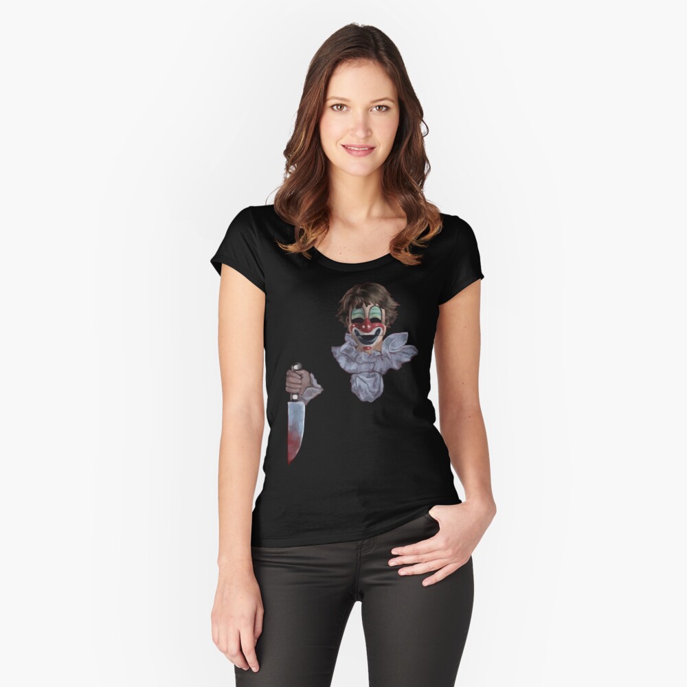 Item preview, Fitted Scoop T-Shirt designed and sold by KatiaTrevino.