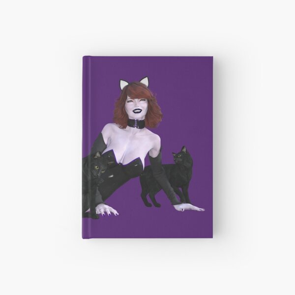 Undead Angels: Vampire Cat Girl Hardcover Journal