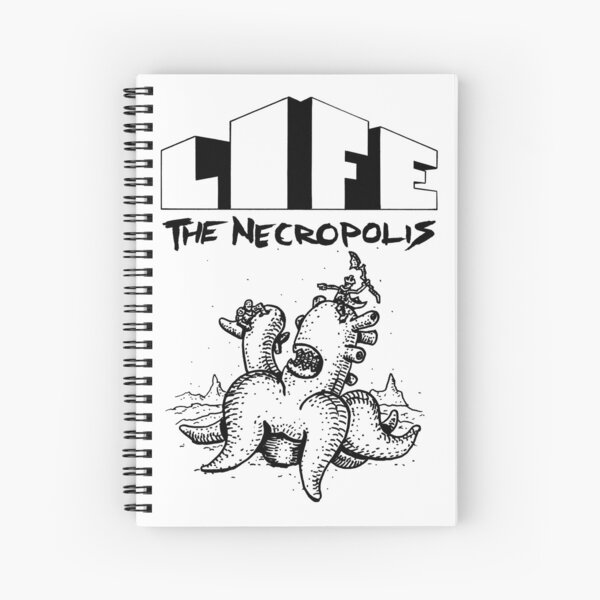 Life The Necropolis: Fat Spiral Notebook