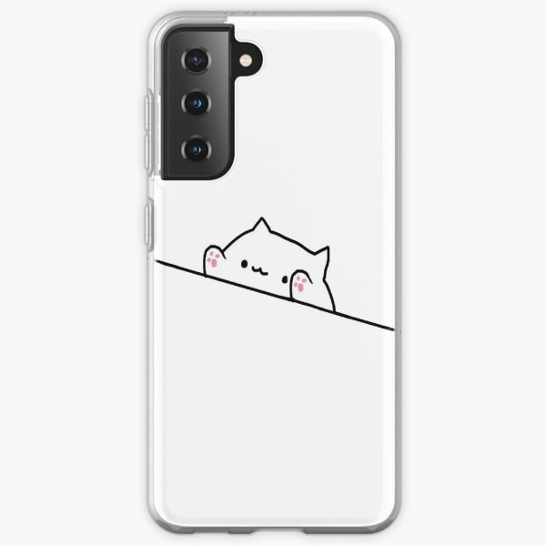 Bongo Cat Meme Samsung Galaxy Soft Case
