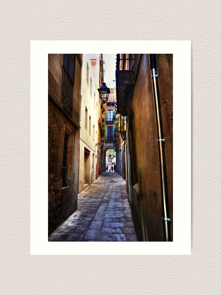 Alternate view of Archway Exit Art Print