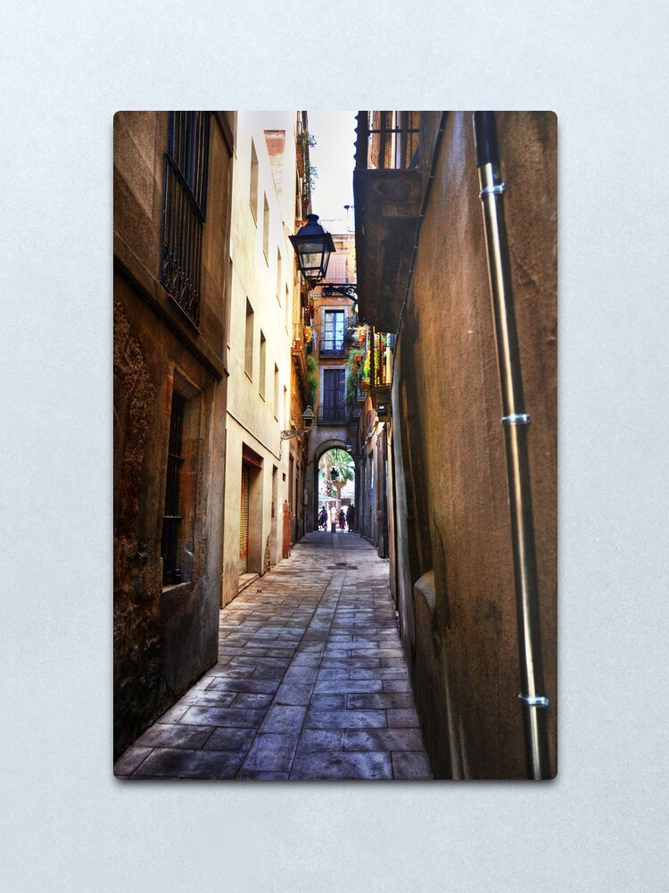 Alternate view of Archway Exit Metal Print