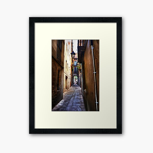 Archway Exit Framed Art Print