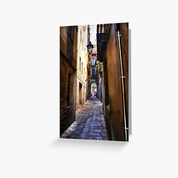 Archway Exit Greeting Card