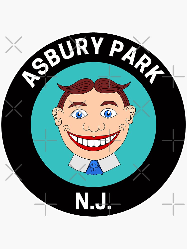 "Asbury Park New Jersey" Sticker for Sale by fearcity Redbubble