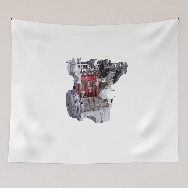 Item preview, car engine isolated on white designed and sold by goceris.