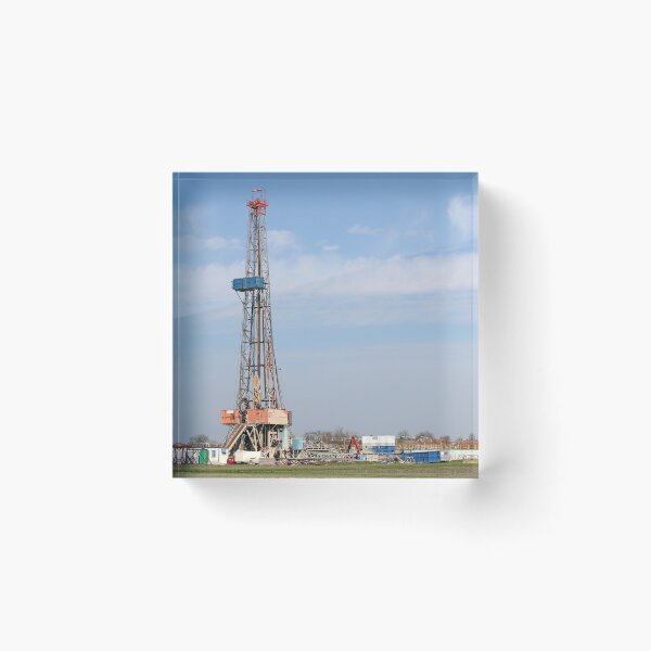 Item preview, oil drilling rig on field designed and sold by goceris.