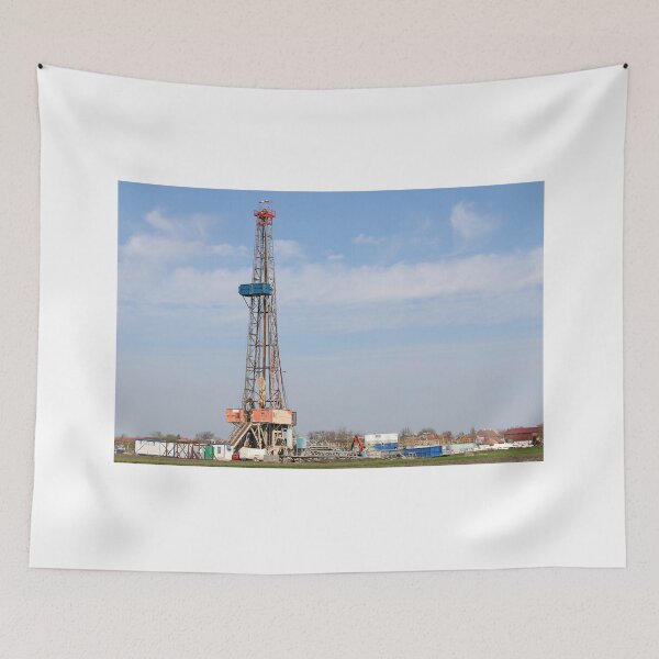 Item preview, oil drilling rig on field designed and sold by goceris.
